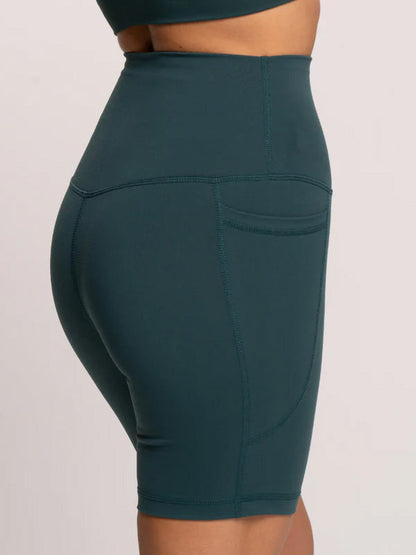 Sea Green Bike Short - Activewear