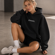 Black Oversized Hoodie