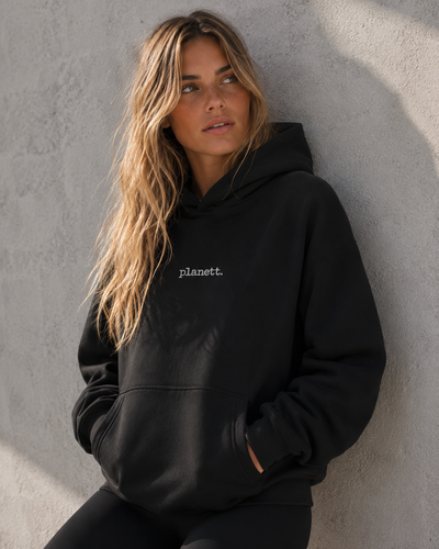 Black Oversized Hoodie