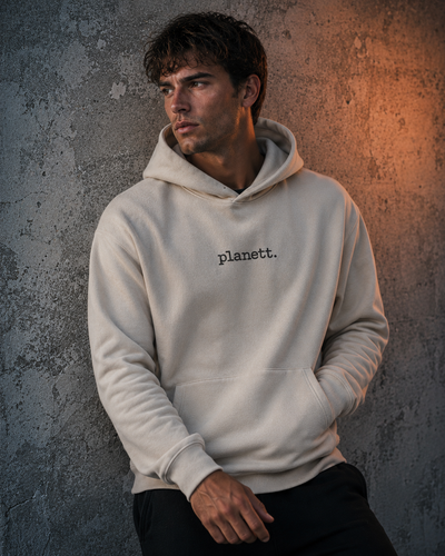 Bone Oversized Adult Hoodie