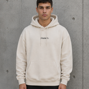 Bone Oversized Heavy Hoodie