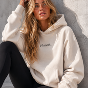 Bone Oversized Hoodie
