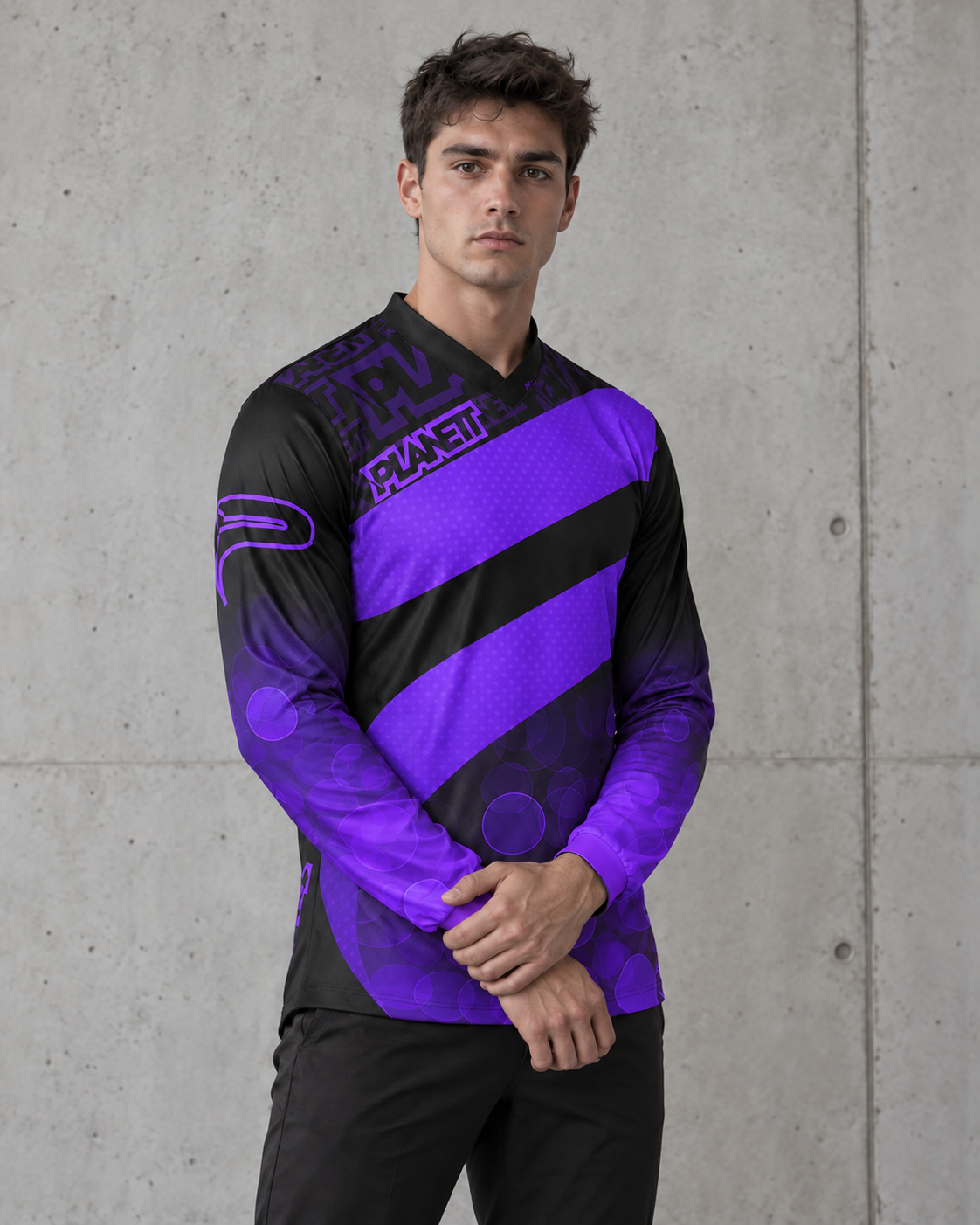 [SALE] Bubbles Purple Jersey