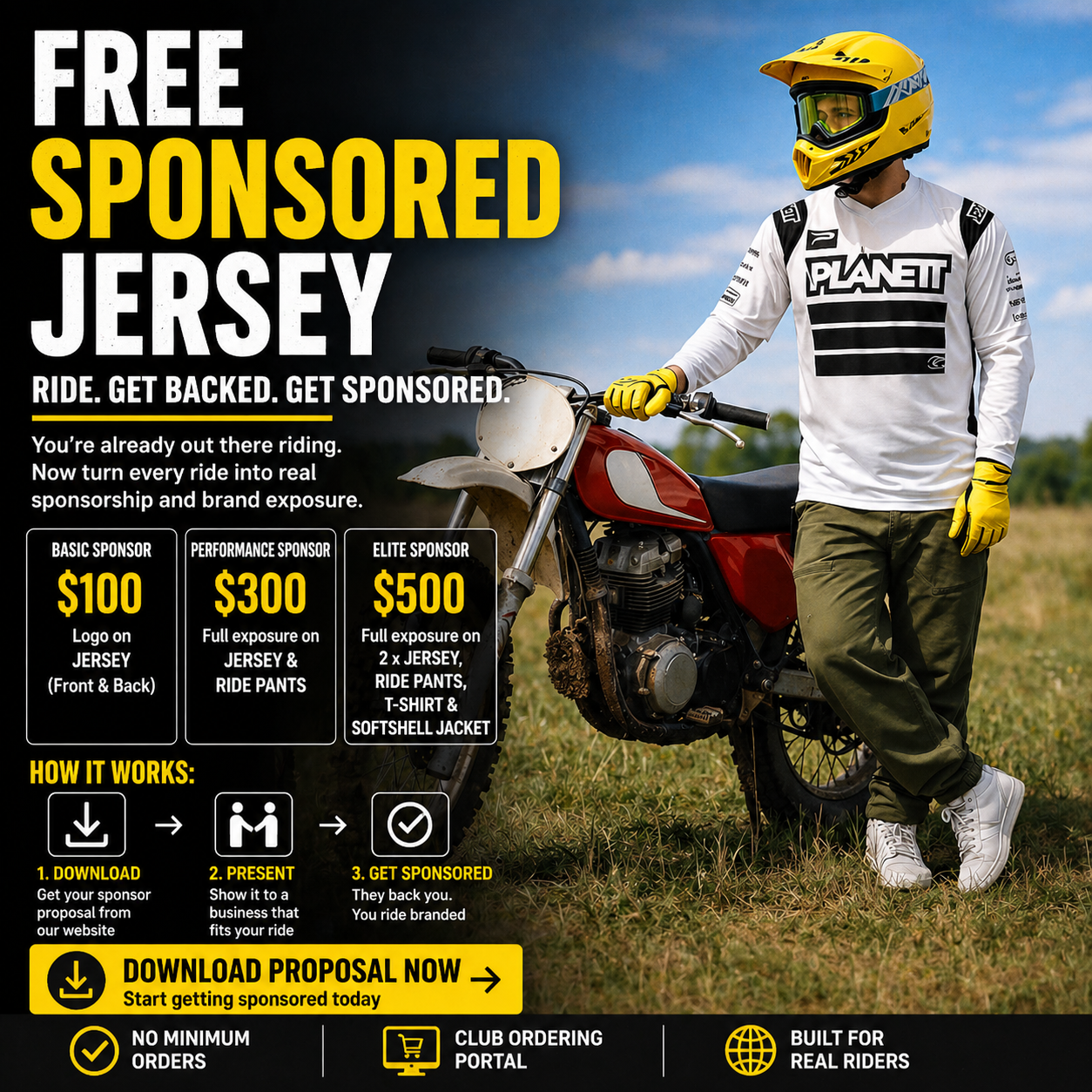 [CUSTOM] Peak Moto Jersey