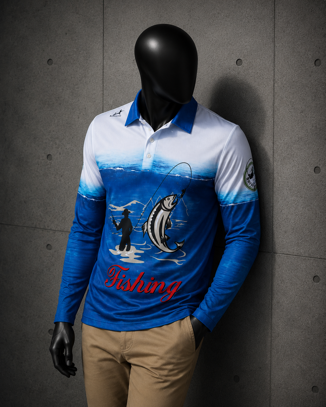 [CUSTOM] Fishing LS Polo