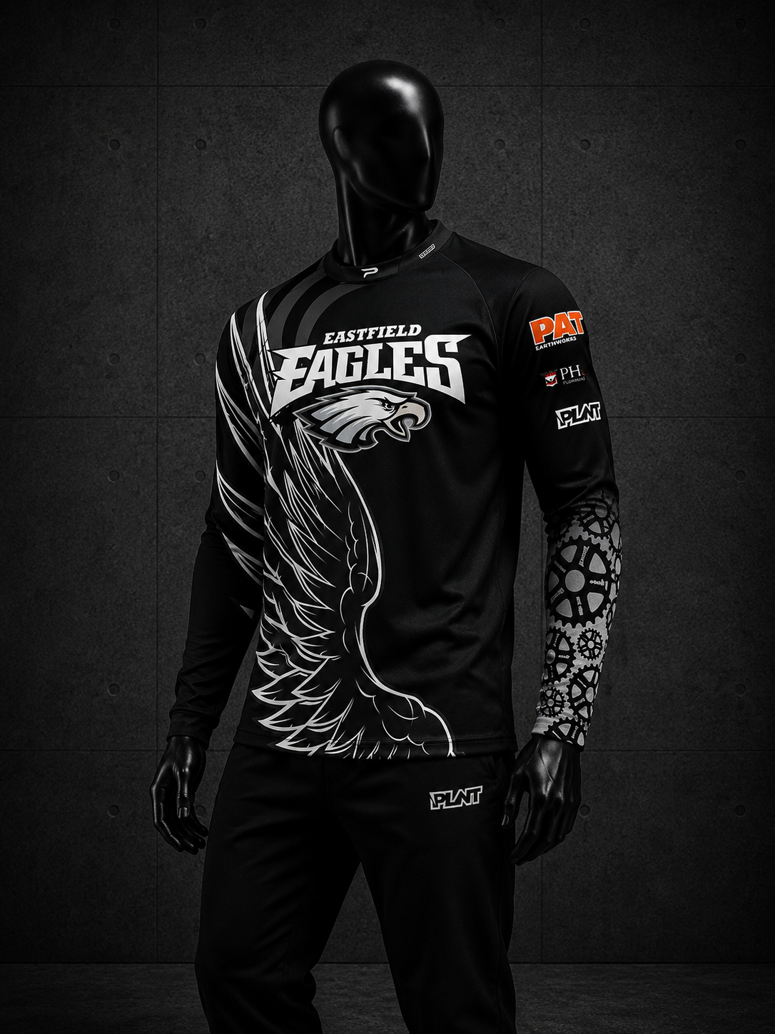 Eastfield Eagles Black Jersey