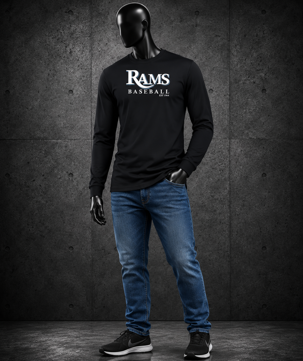Croydon Rams LS Tee