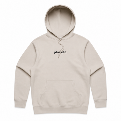 Bone Oversized Heavy Hoodie