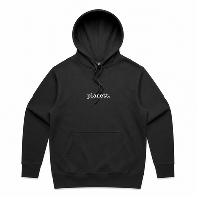 Black Oversized Heavy Hoodie