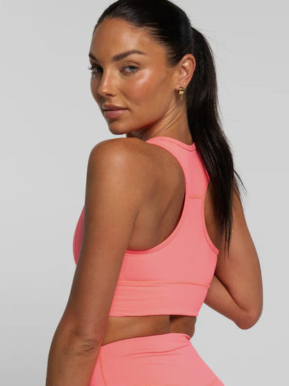 Bright Pink Classic Crop - Activewear