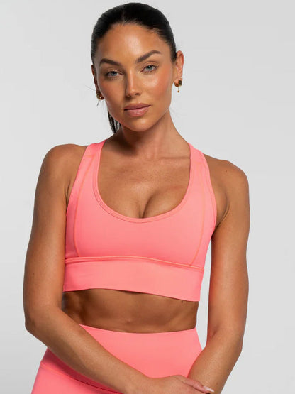 Bright Pink Classic Crop - Activewear