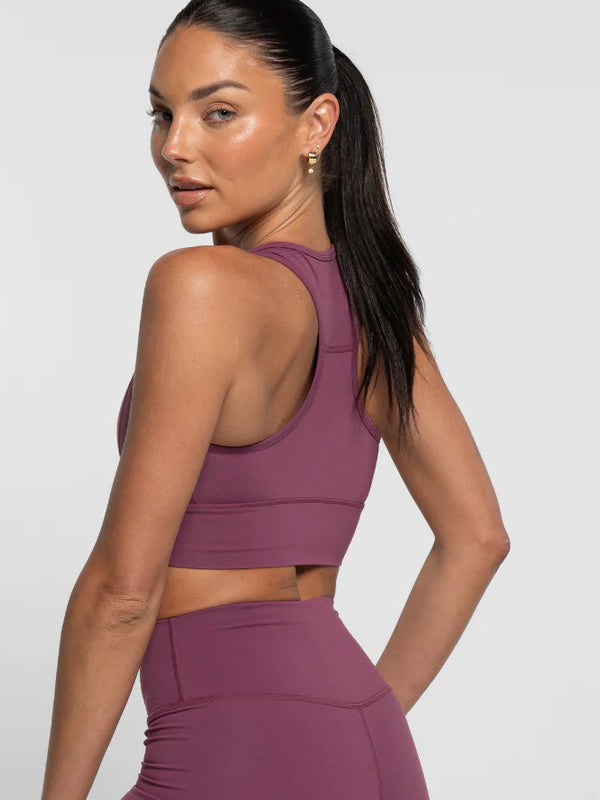 Merlot Classic Crop - Activewear