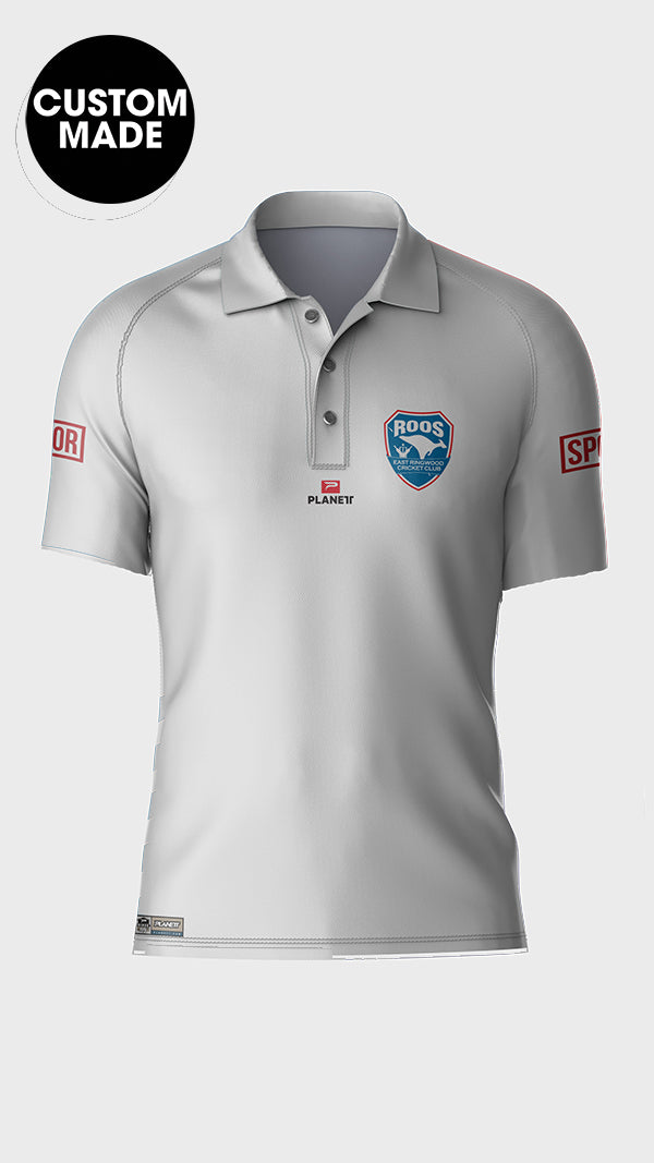 ERCC Seniors White SS Polo