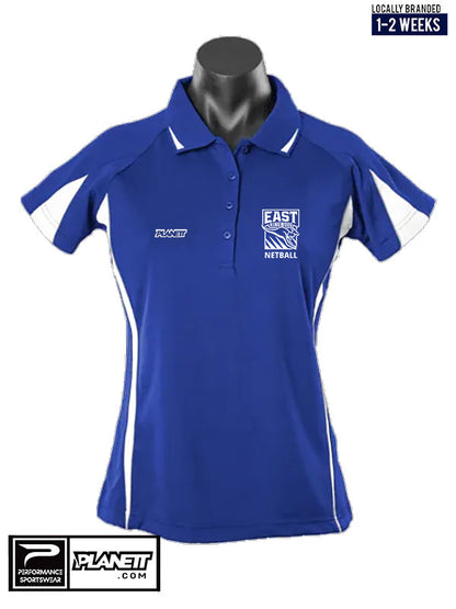 ER NETBALL Ladies Polo - Merchandise