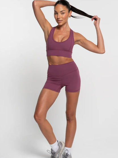 Merlot Hi-Rise Short - Activewear