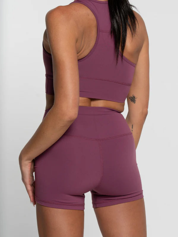 Merlot Hi-Rise Short - Activewear