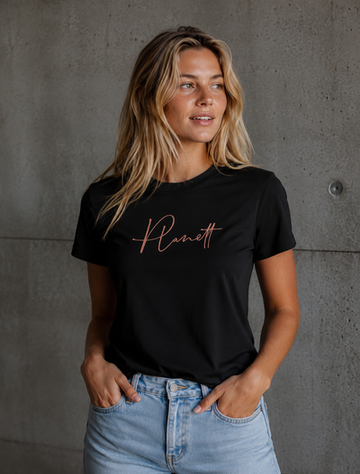 Script Organic Tee