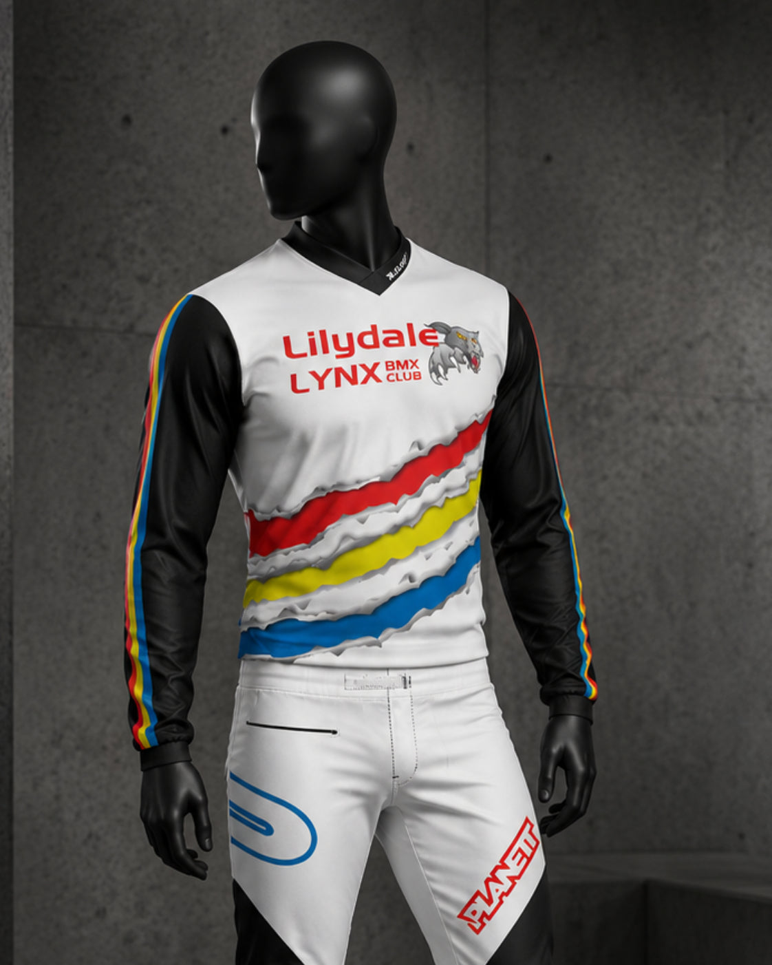 LBMX White Jersey