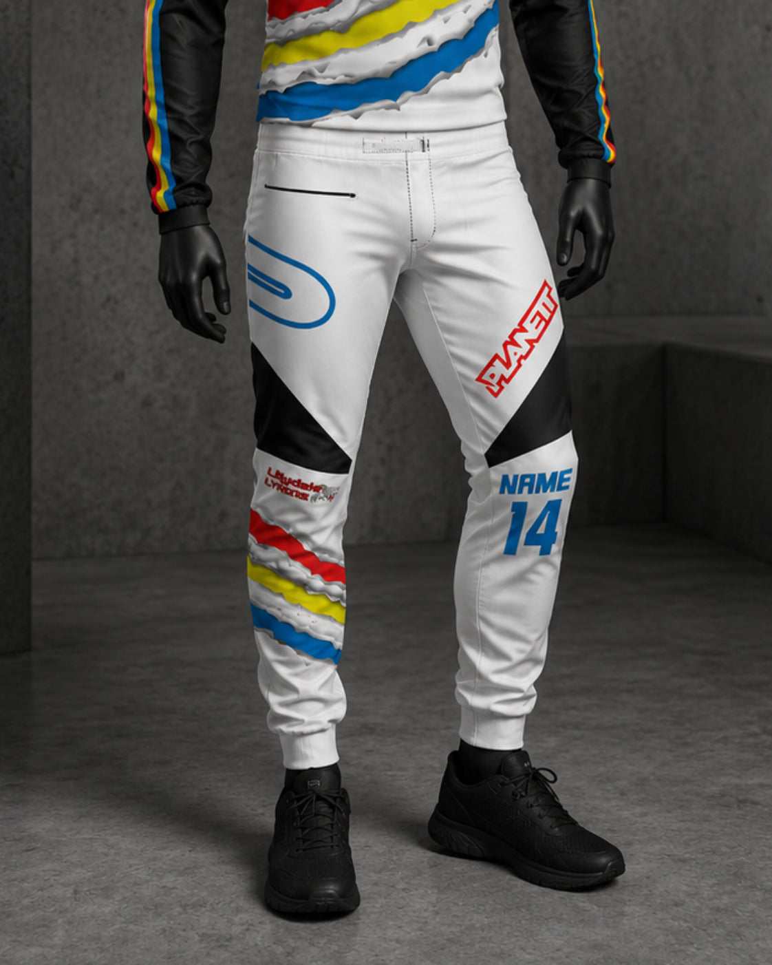 [2NDSKN] LBMX White Pant