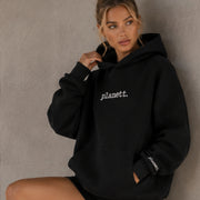 Black Oversized Hoodie