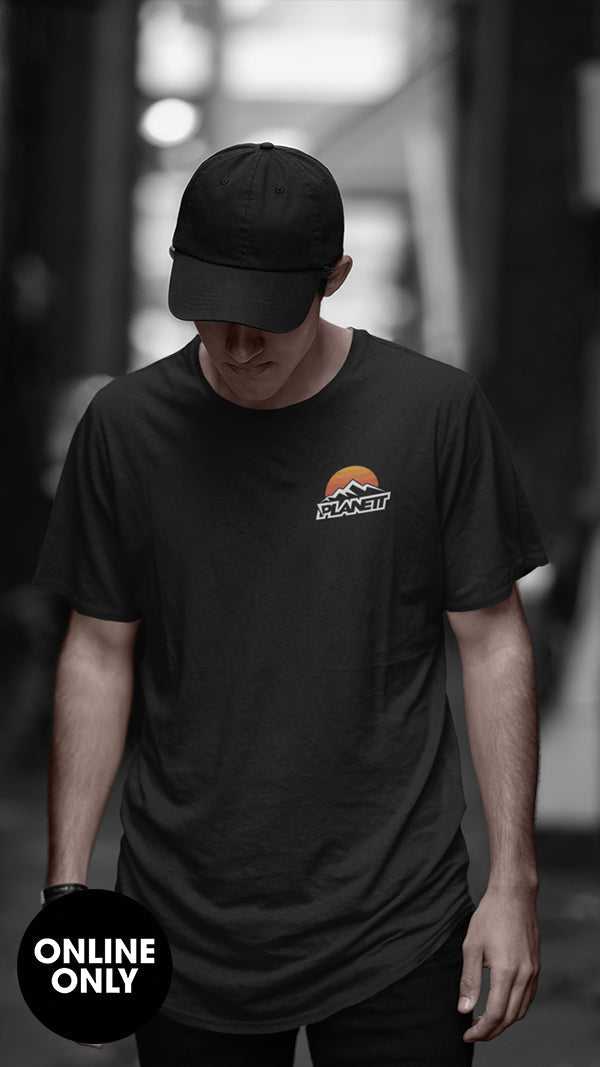 Mountain Curve Tee - customfieldsforall