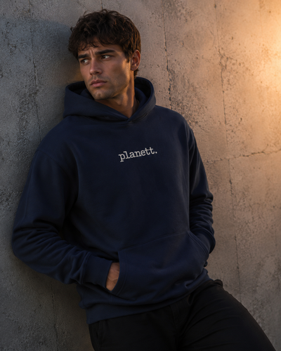 Navy Oversized Adult Hoodie