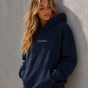 Navy Oversized Hoodie