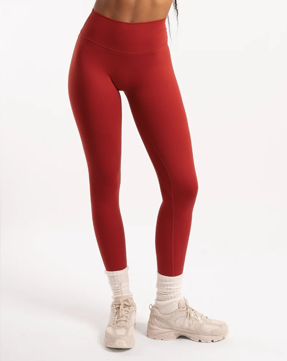 Invisible Scrunch Leggings - Cherry Red / XS - Activewear