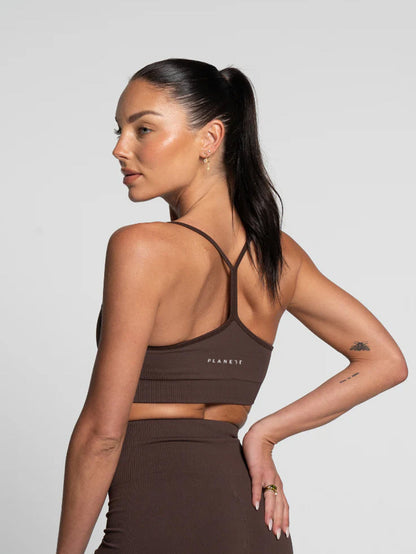 Espresso Seamless Crop - Activewear