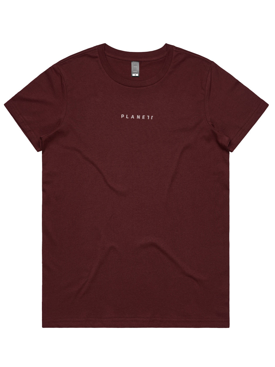 Tara Tee - Burgundy / XS - T-Shirt