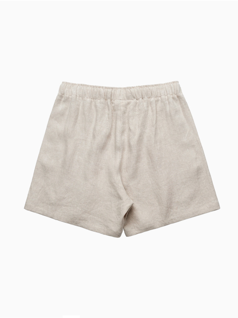 Women’s Natural Linen Shorts