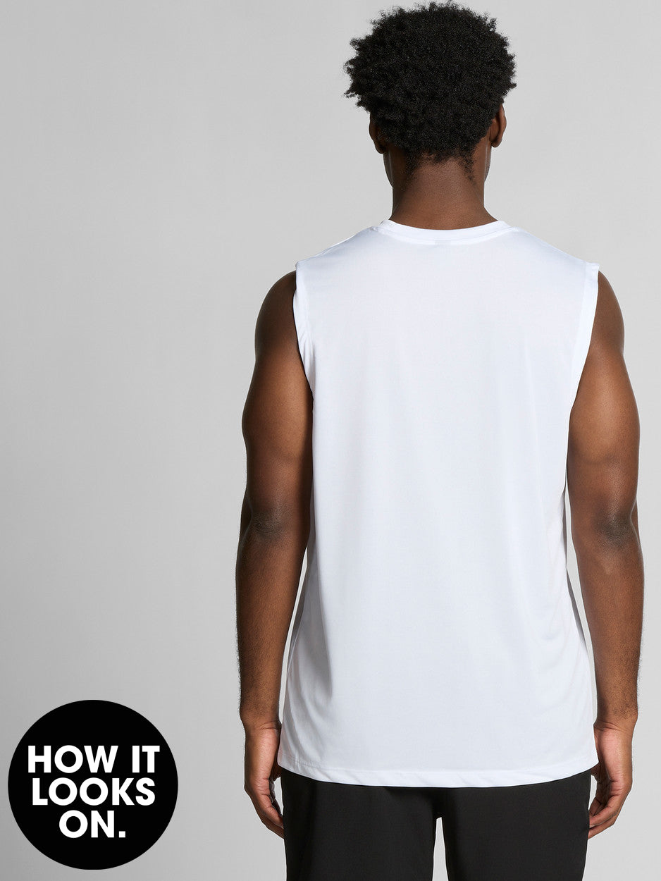 White AirX Tank - Singlet