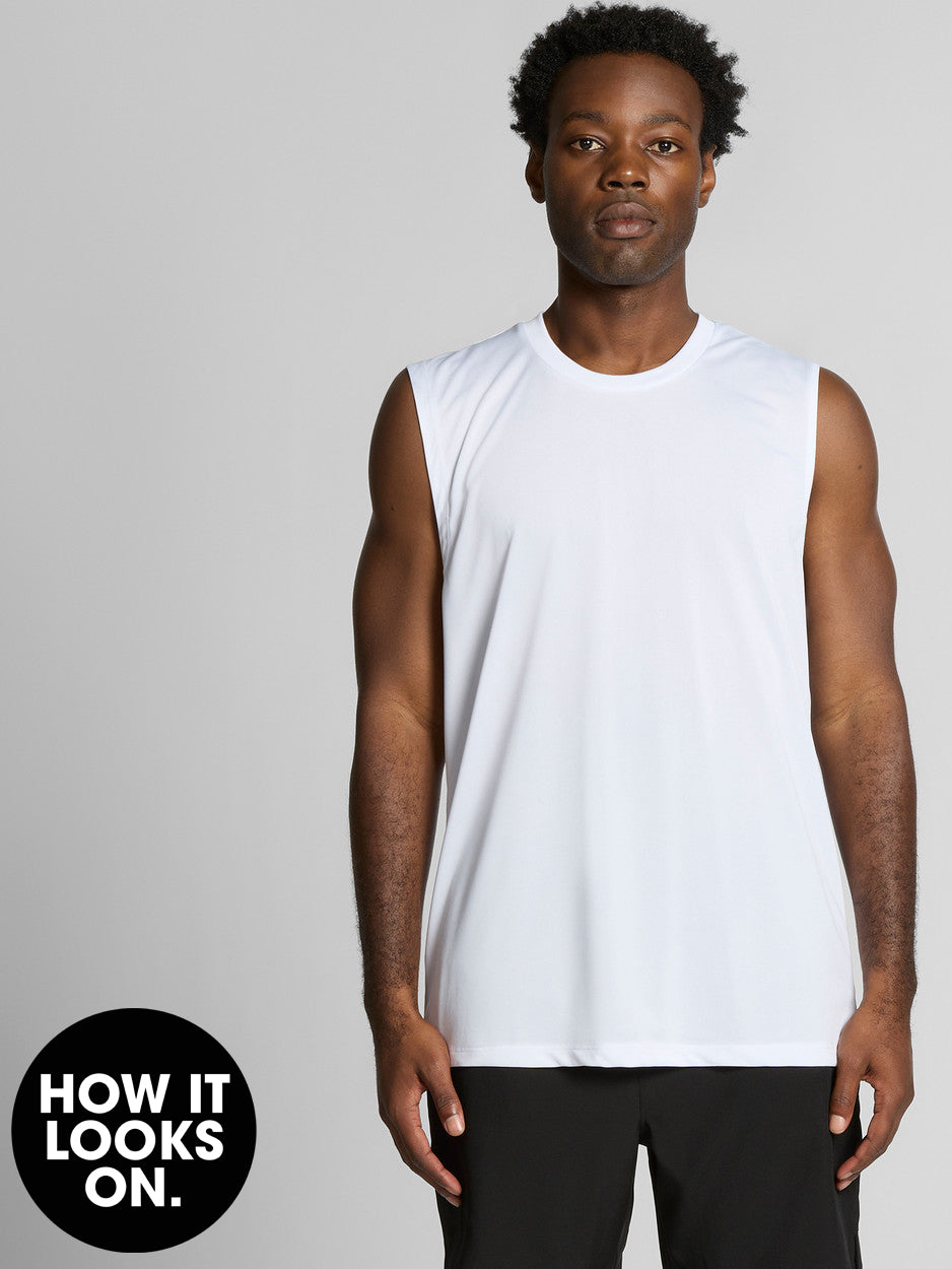 White AirX Tank - Singlet