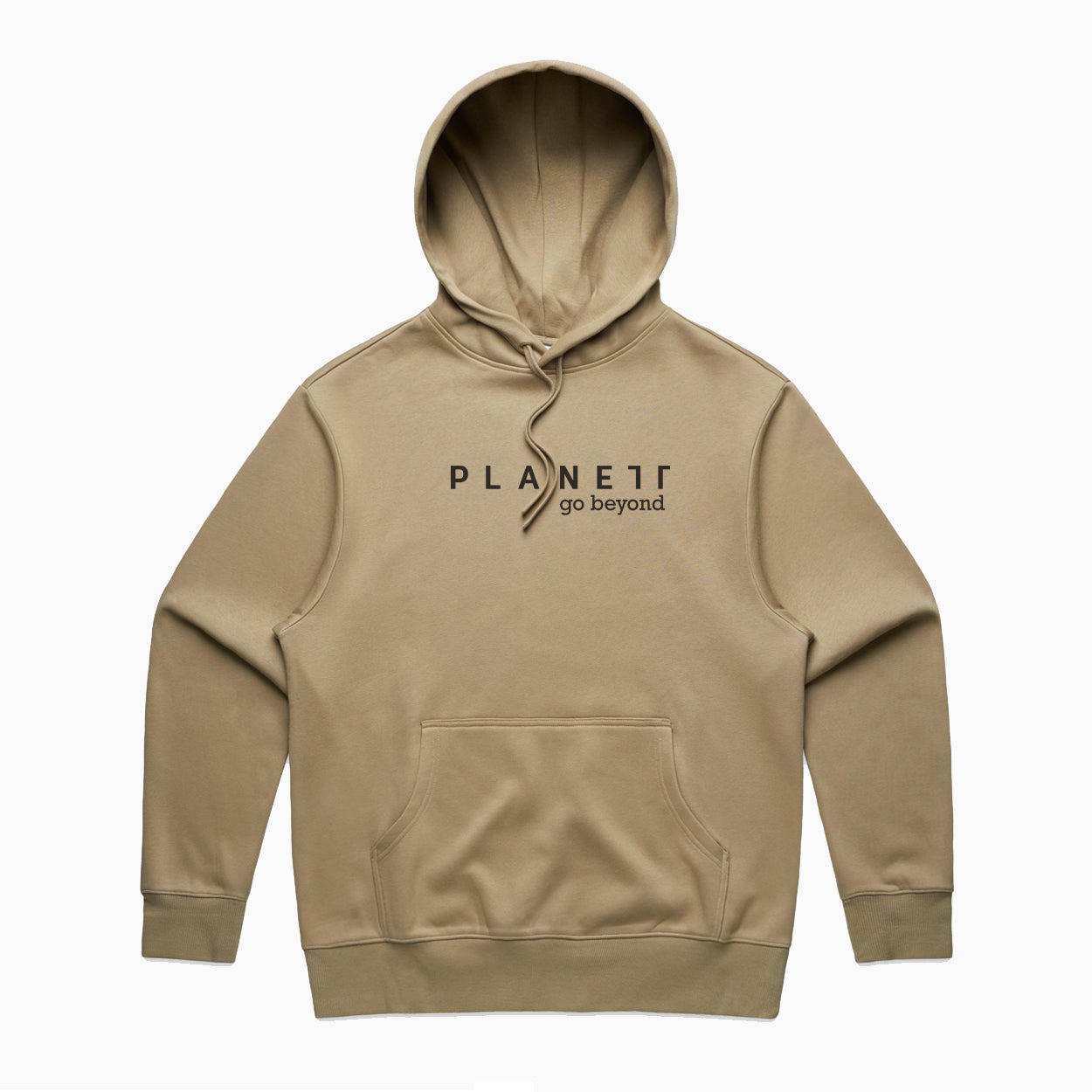 Go Beyond Heavy Hoodie - Sand / XS