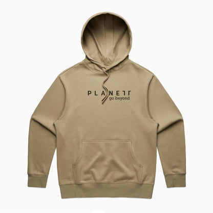 Go Beyond Heavy Hoodie - Sand / XS