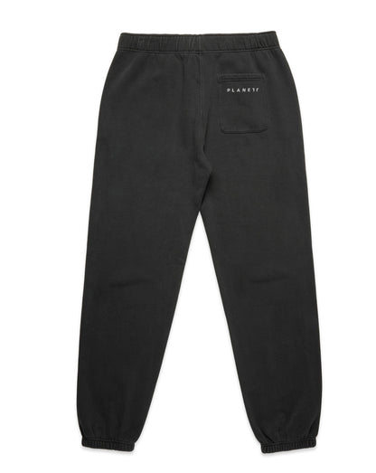 Black Relax Fade Track Pants