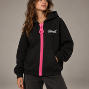 Chunky Zip Oversized Hoodie | Boxy