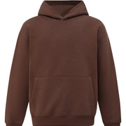 Brown hoodie on a white background