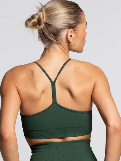 Emerald Seamless Crop - Activewear