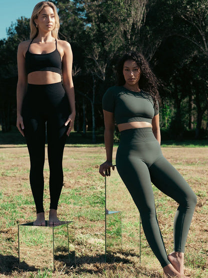 Onyx Seamless Leggings - Activewear