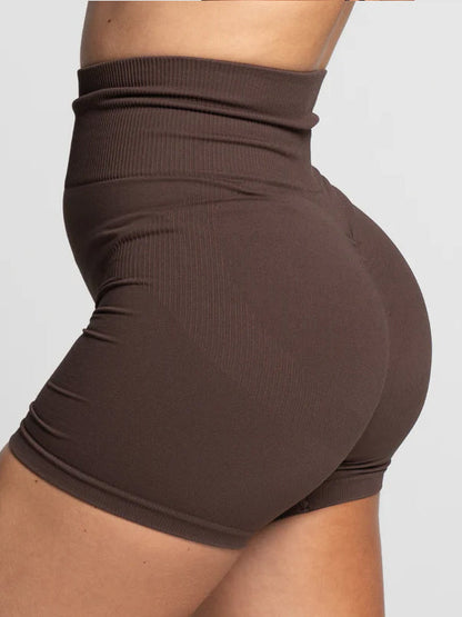 Espresso Seamless Shorts - Activewear