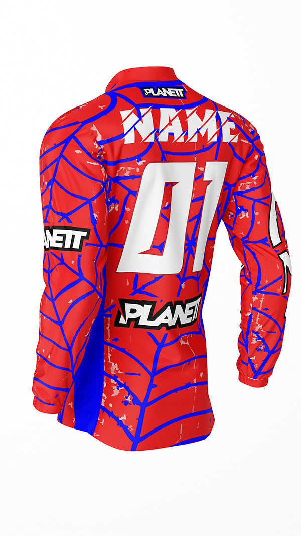 [CUSTOM] Spider Jersey - Red