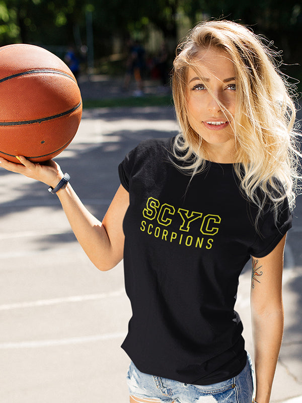 SCYC Ladies Print Tee - customfieldsforall