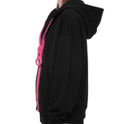 Chunky Zip Oversized Hoodie | Boxy