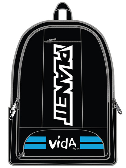 Vida Footy Backpack - Black - Merchandise