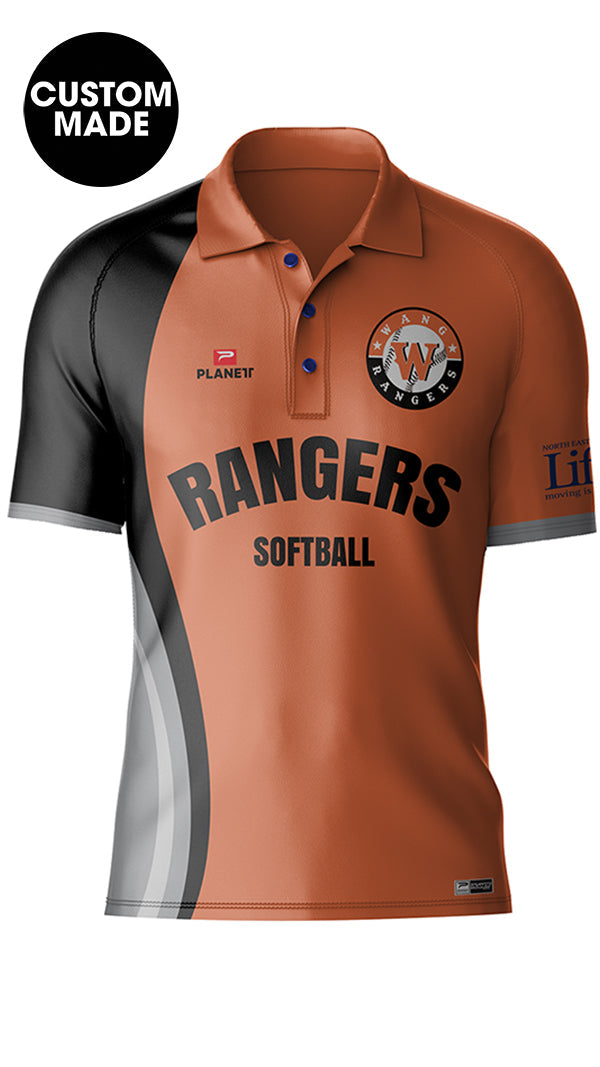 Wang Rangers Adult Polo - Merchandise