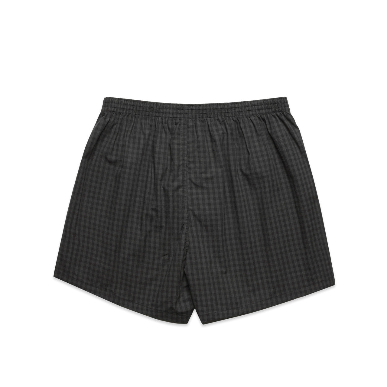 Boxer Check Shorts 1215 - Black/Coal
