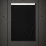 Canvas Large Flag 1519 blank product on dark industrial concrete background