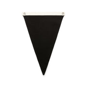 Canvas Pennant Flag 1513 - Black