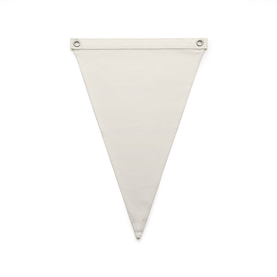 Canvas Pennant Flag 1513 - Cream